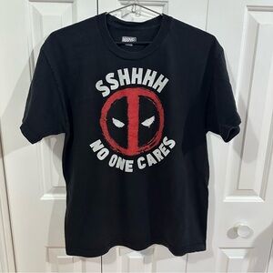 Marvel Deadpool No One Cares Shirt